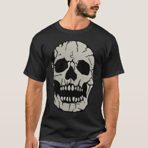 T-shirt crane tete de mort halloween 902_C skull
