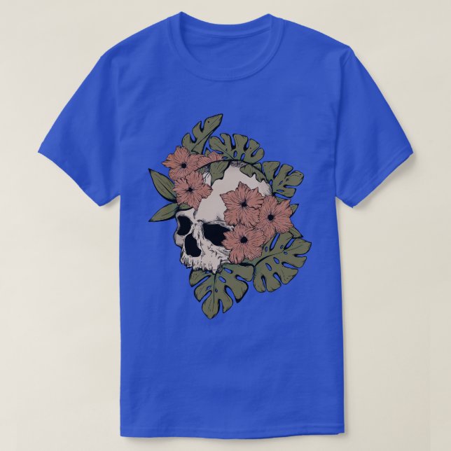 T-shirt Crâne tropical (Design devant)