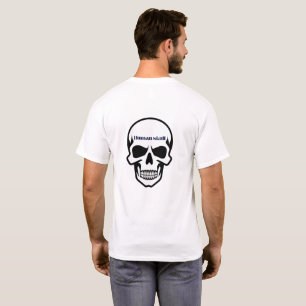 T-shirt Crâne urbain : Silence dans le style