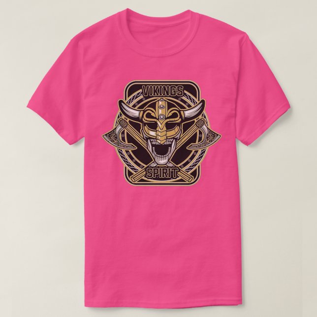 T-shirt Crâne Vikings Spirit (Design devant)