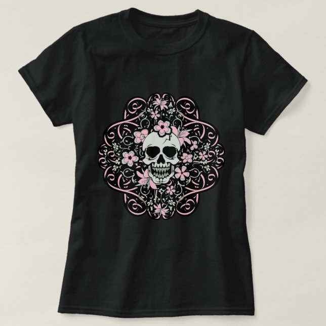 T-shirt Crâne Vintage (Design devant)