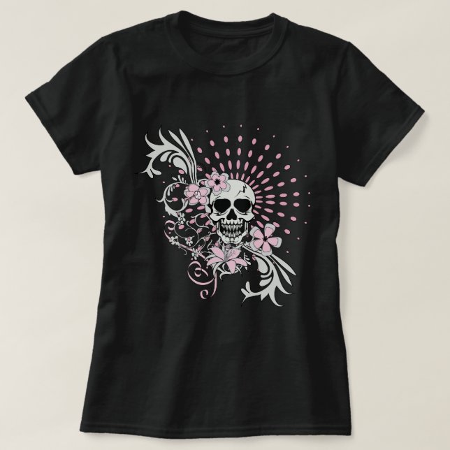 T-shirt Crâne vintage (Design devant)