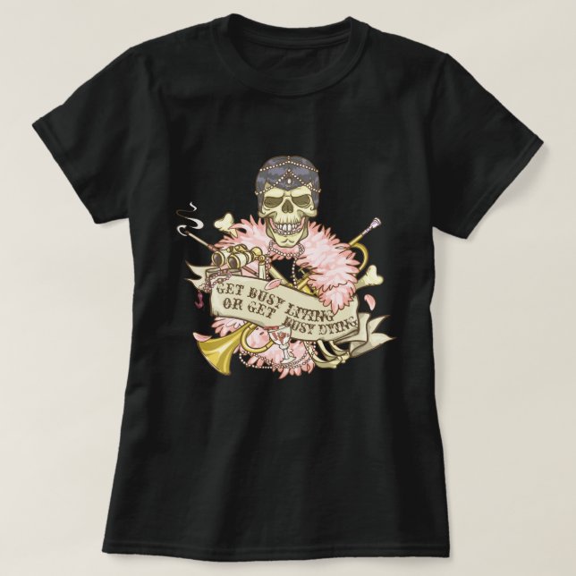 T-shirt Crâne Vintage personnalisable (Design devant)