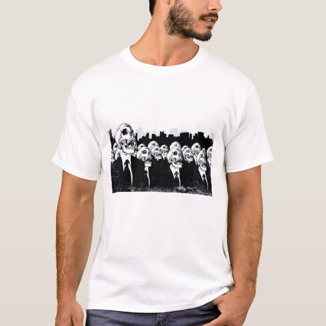 T-shirt crânes (Devant)