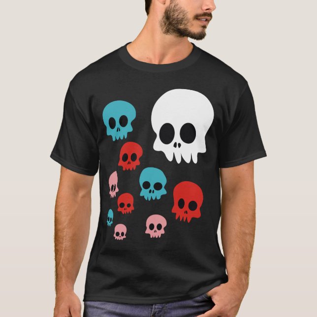 T-shirt Crânes (Devant)