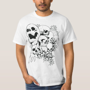 T-shirt Crânes