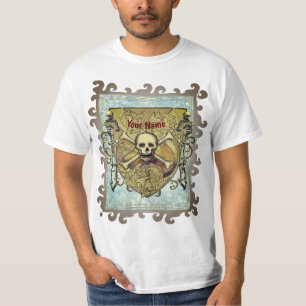 T-shirt Crânes Bouclier de crâne
