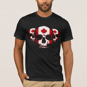 T-shirt Crânes canadiens