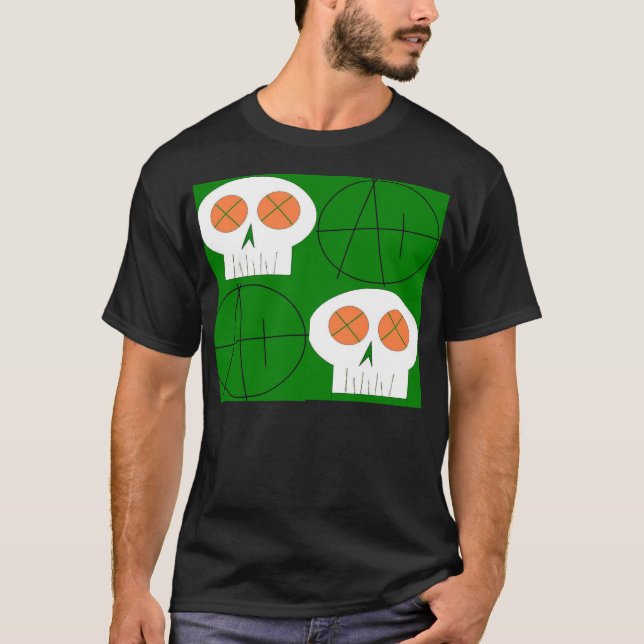 T-shirt crânes de plad (Devant)