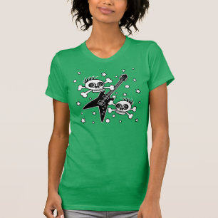 T-shirt Crânes Heavy Metal