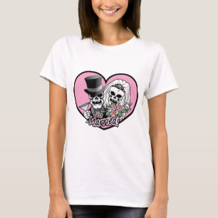 T-shirt Crânes juste mariés