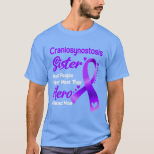 T-shirt Craniosynostose Soeur La Plupart Des Gens Ne Renco