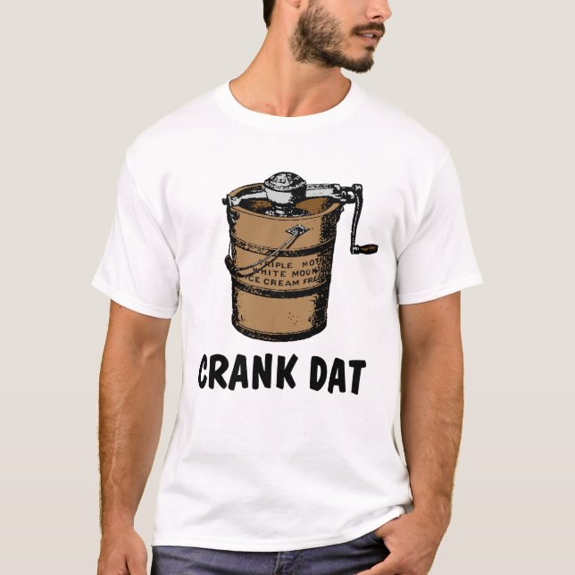 T-shirt Crank Dat - Congélateur de glace maison (Devant)