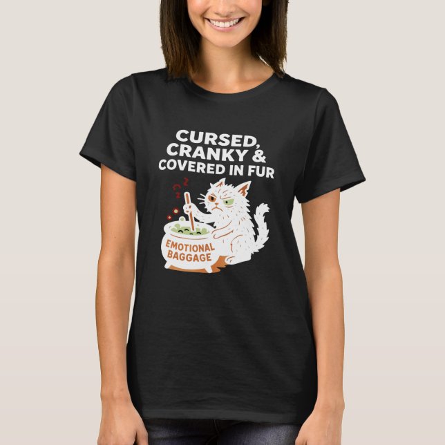 T-shirt Crankie Maudite (Devant)