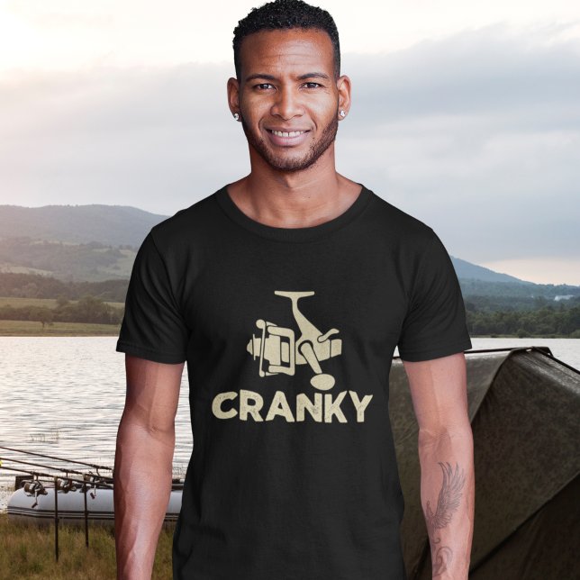 T-shirt Cranky Funny Gift Ideas For Fishing Lover (Créateur téléchargé)