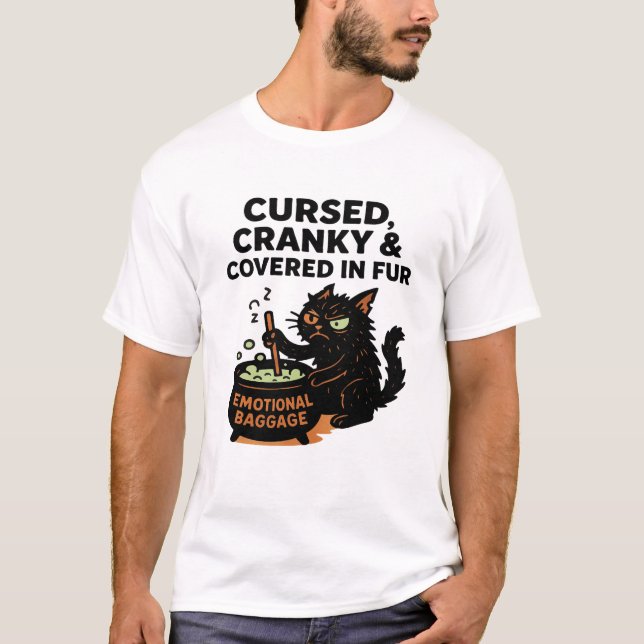 T-shirt Cranky la maudite (Devant)