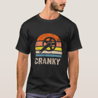 Cranky Vintage Soleil Drôle Amateurs de vélo Cycli