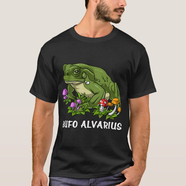 T-shirt Crapaud Bufo Alvarius (Devant)