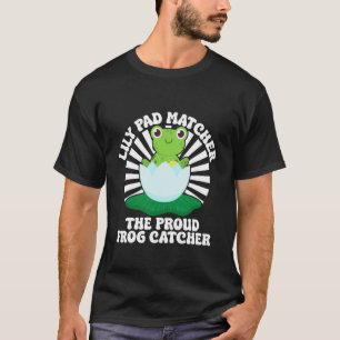 T-shirt Crapaud Captureur Tapis de nénuphar Fier Captureur