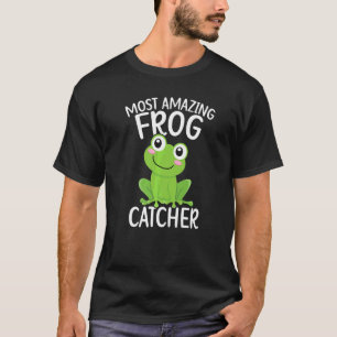 T-shirt Crapaud Chasseur Grenouille Crapaud Tetard Amphibi