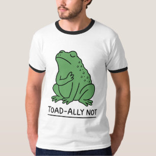 T-shirt Crapaud Drôle - Allié Pas Grenouille