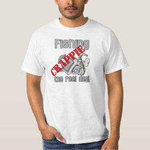 T-shirt Crapet de pêche la pêche sérieuse d'affaire de