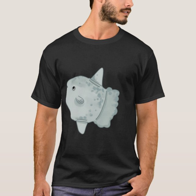T-shirt Crapet soleil bleu (Devant)