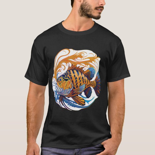 T-shirt Crappe Tigre (Devant)