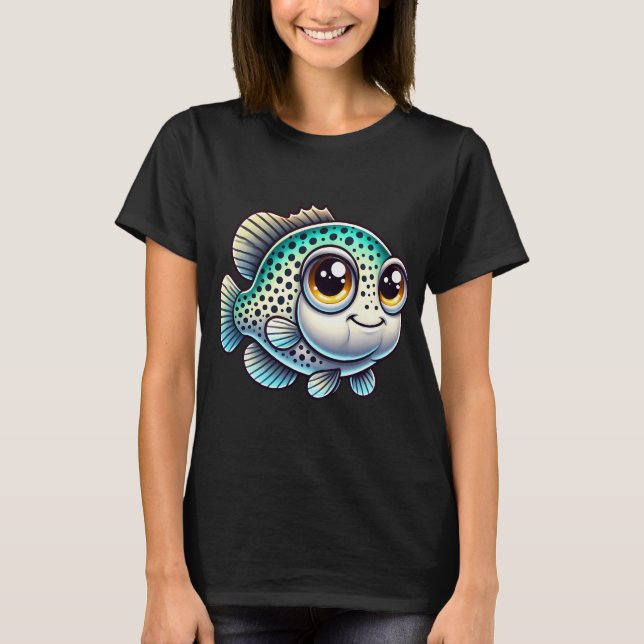 T-shirt Crappie adorable (Devant)