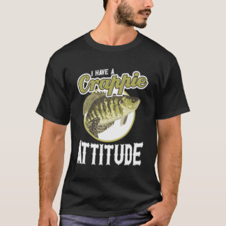 T-shirt Crappie Pêche Fisher Mari papa Fête des pères
