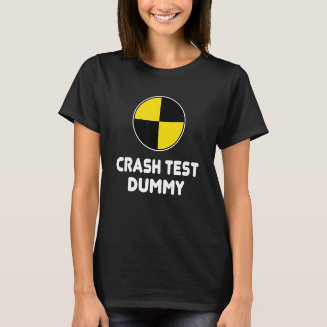 T-shirt Crash Test Dummy Halloween (Devant)