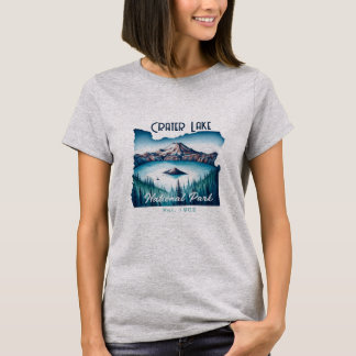 T-shirt Crater Lake National Park Souvenir Cadeau