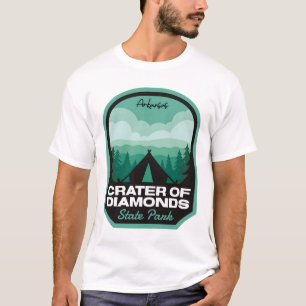 T-shirt Cratère de Diamonds State Park AR Camping