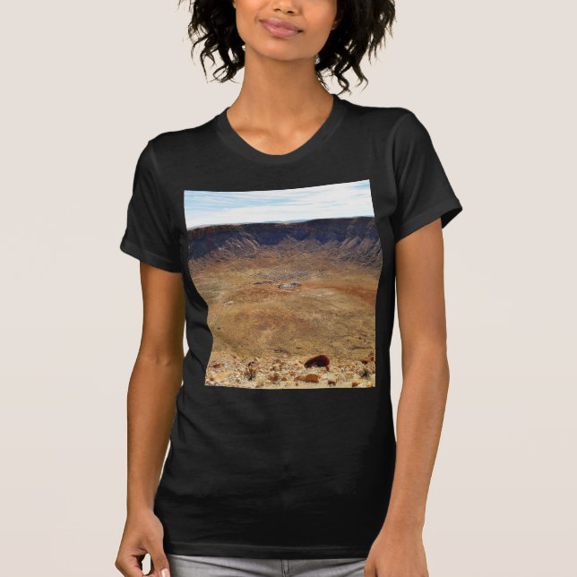 T-shirt Cratère de météorite de Barringer (Devant)
