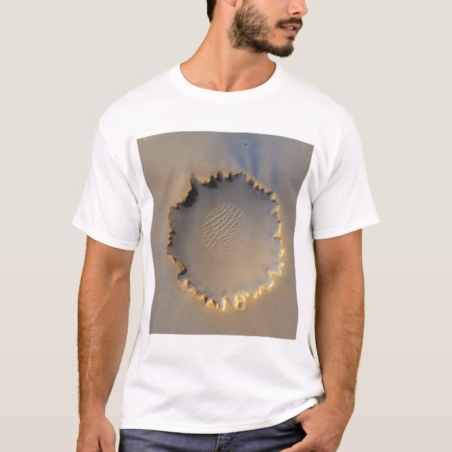 T-shirt Cratère Victoria sur Mars (Devant)
