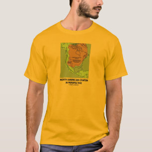 T-shirt Craton Nord-Américain En Perspective