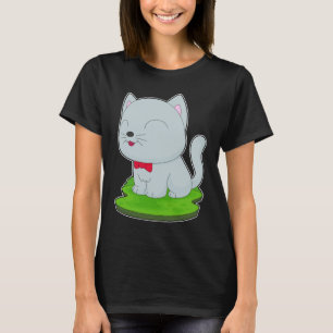 T-shirt Cravate Cat Bow