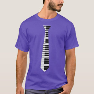 T-shirt cravate De Piano Des Années 80 Pour Clavier De Pro