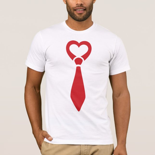 T-shirt Cravate du jour de Manentine (Devant)