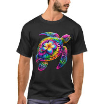 Cravate Hawaiian Sea Turtle-Dye Hawaii Vacances Pl