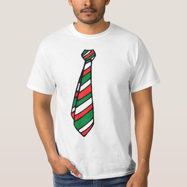 T-shirt Cravate italien (Devant)