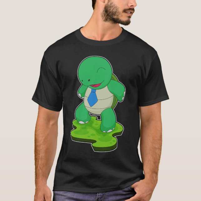 T-shirt Cravate tortue (Devant)