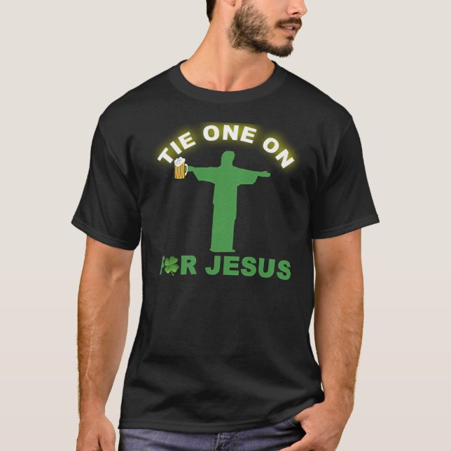 T-SHIRT CRAVATE UNE DESSUS POUR JC (Devant)