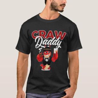 T-shirt Crawdaddy et Crawfish Boils Lover pour les festiva