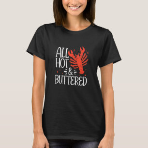 T-shirt Crawfish Boil Cajun Tous Chaud & Beurre Crayfish S