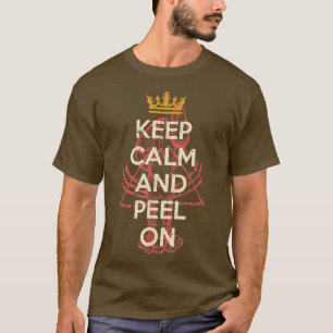 T-shirt Crawfish Boil Keep Calm Peel Cajun Seafood Festiva