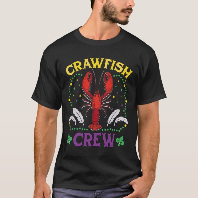 T-shirt Crawfish Creative Seafood Festival Food Parade Mar (Devant)