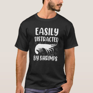 T-shirt Crawfish de fruits de mer facilement distrait 1