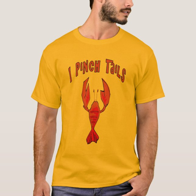 T-shirt Crawfish I Pinch Tails (Devant)