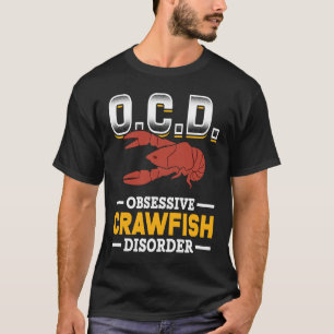 T-shirt Crawfish Sea Crayfish Lobster Crabe